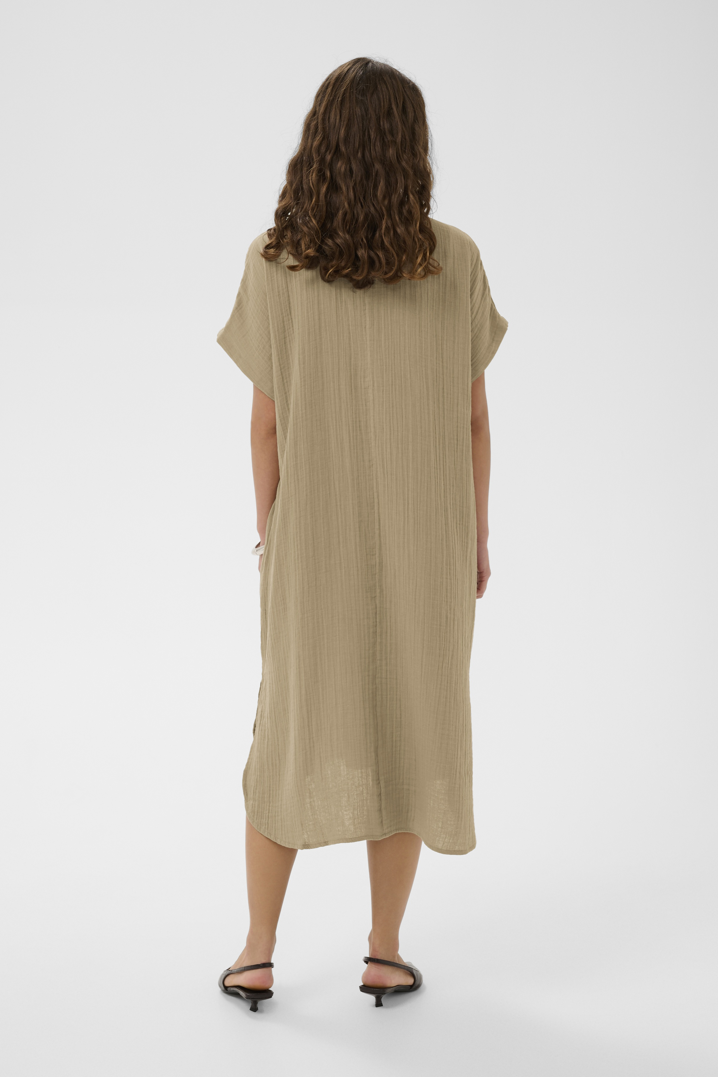 CUelina Kaftan Dress Dune - 6
