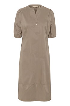 CUantoinett SS Placket Dress Pine Bark