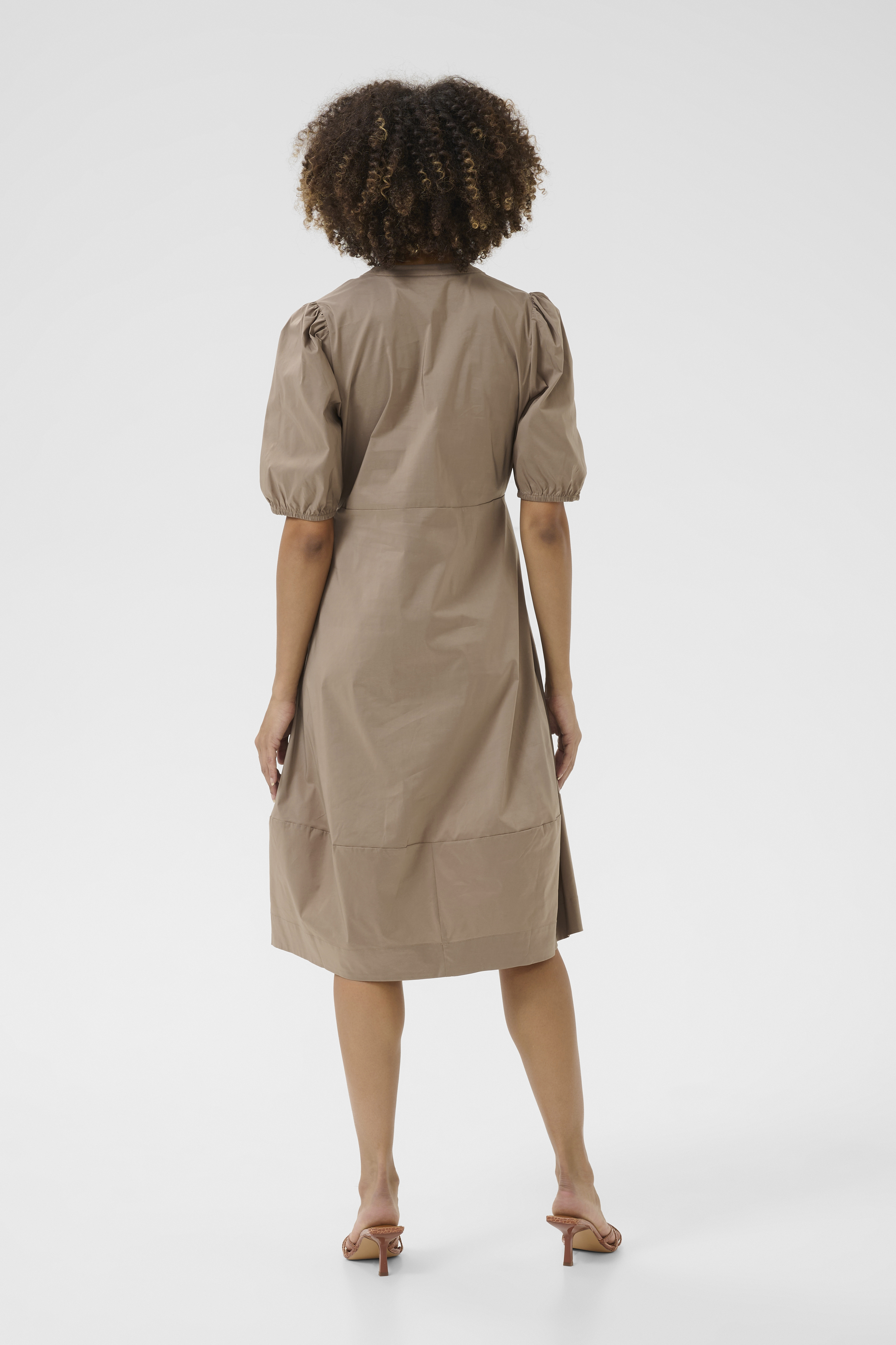 CUantoinett SS Placket Dress Pine Bark - 5