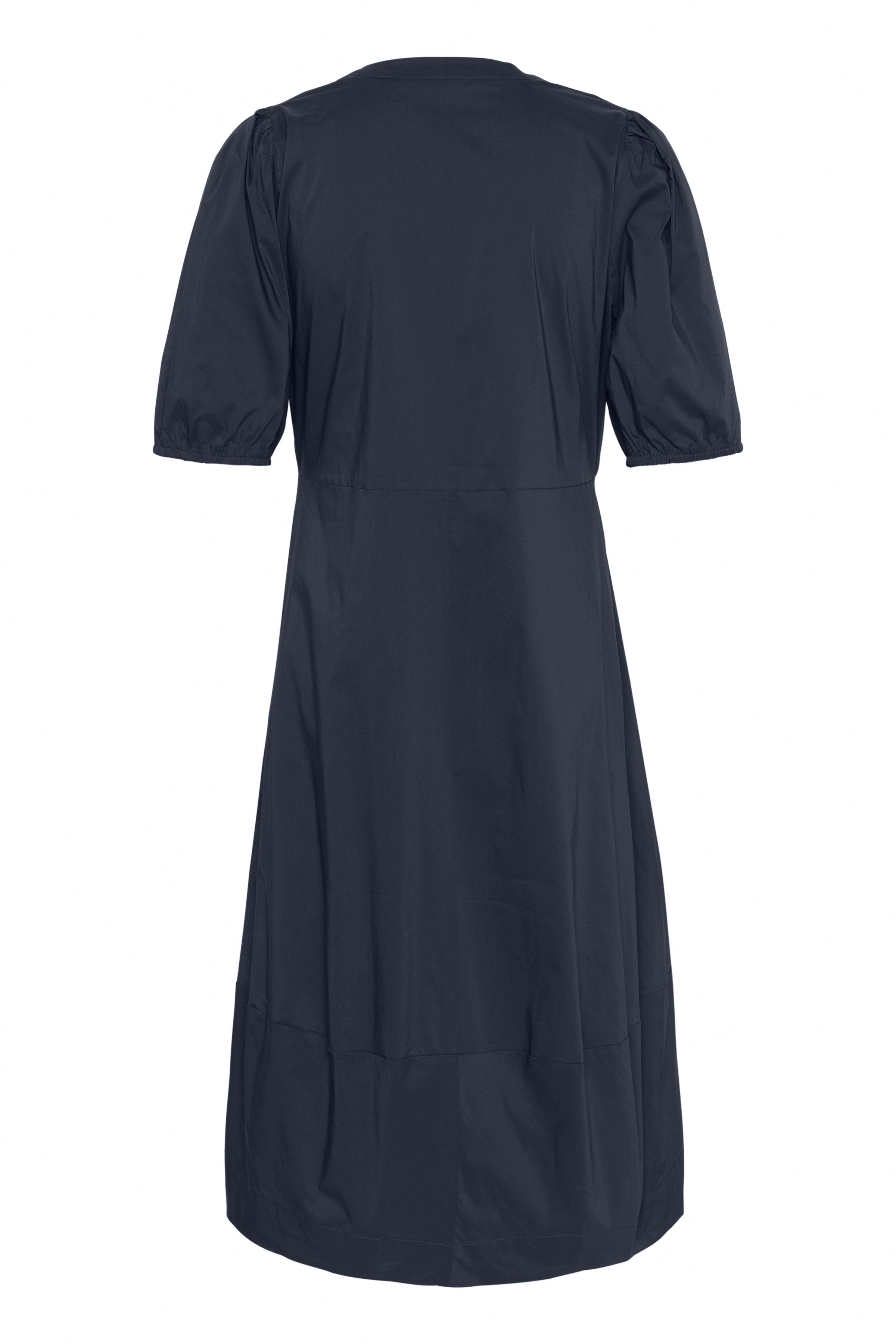 CUantoinett SS Placket Dress Blue Iris - 2