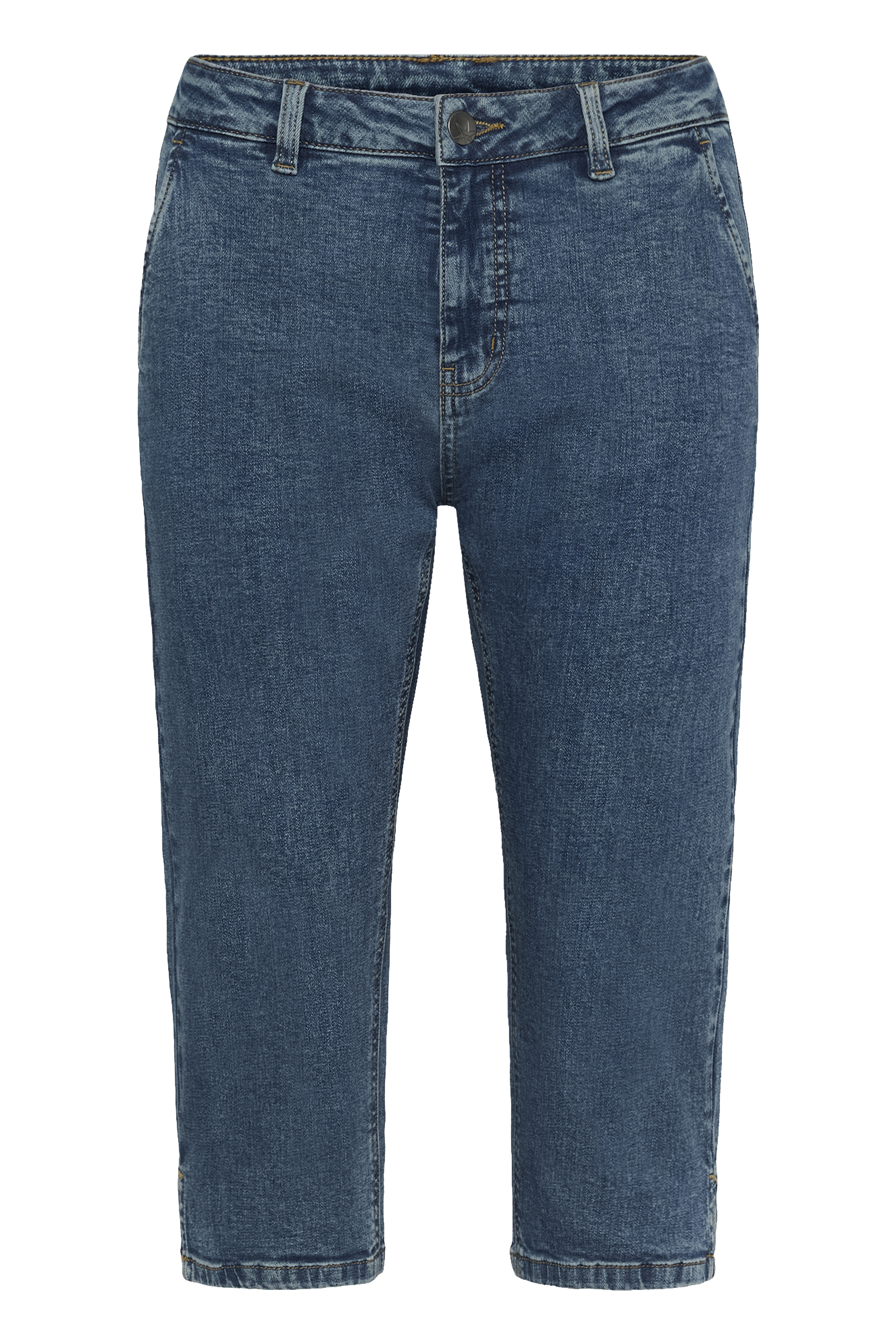 CUtali Ami Capri Pants Medium Vintage Blue Wash