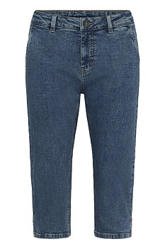 CUtali Ami Capri Pants Medium Vintage Blue Wash