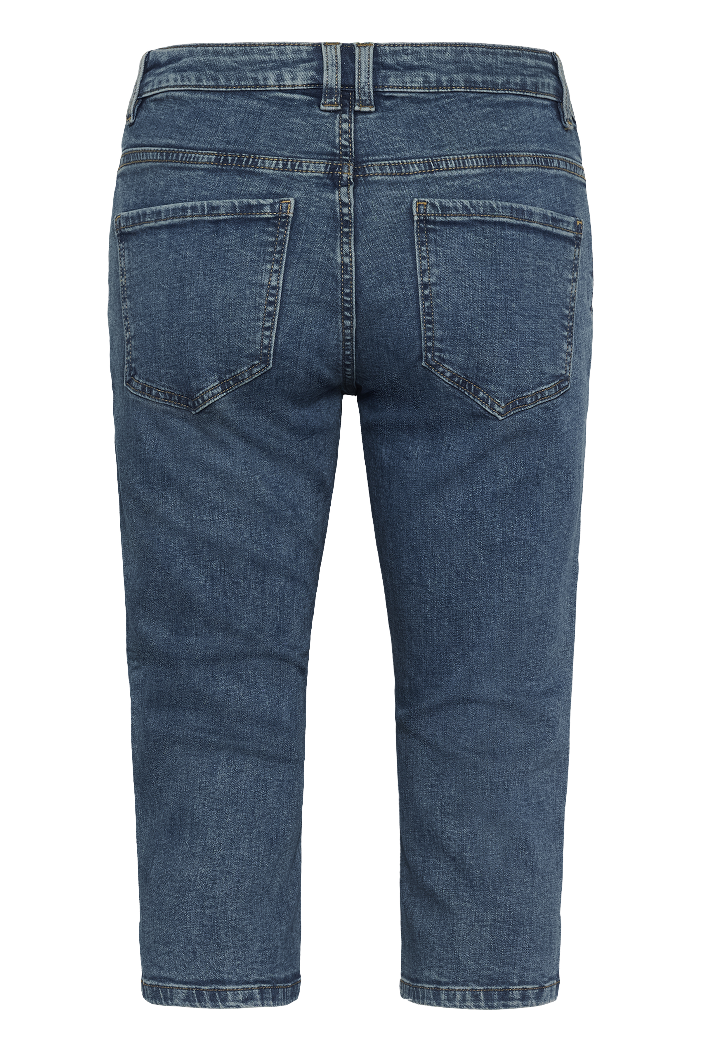 CUtali Ami Capri Pants Medium Vintage Blue Wash - 2