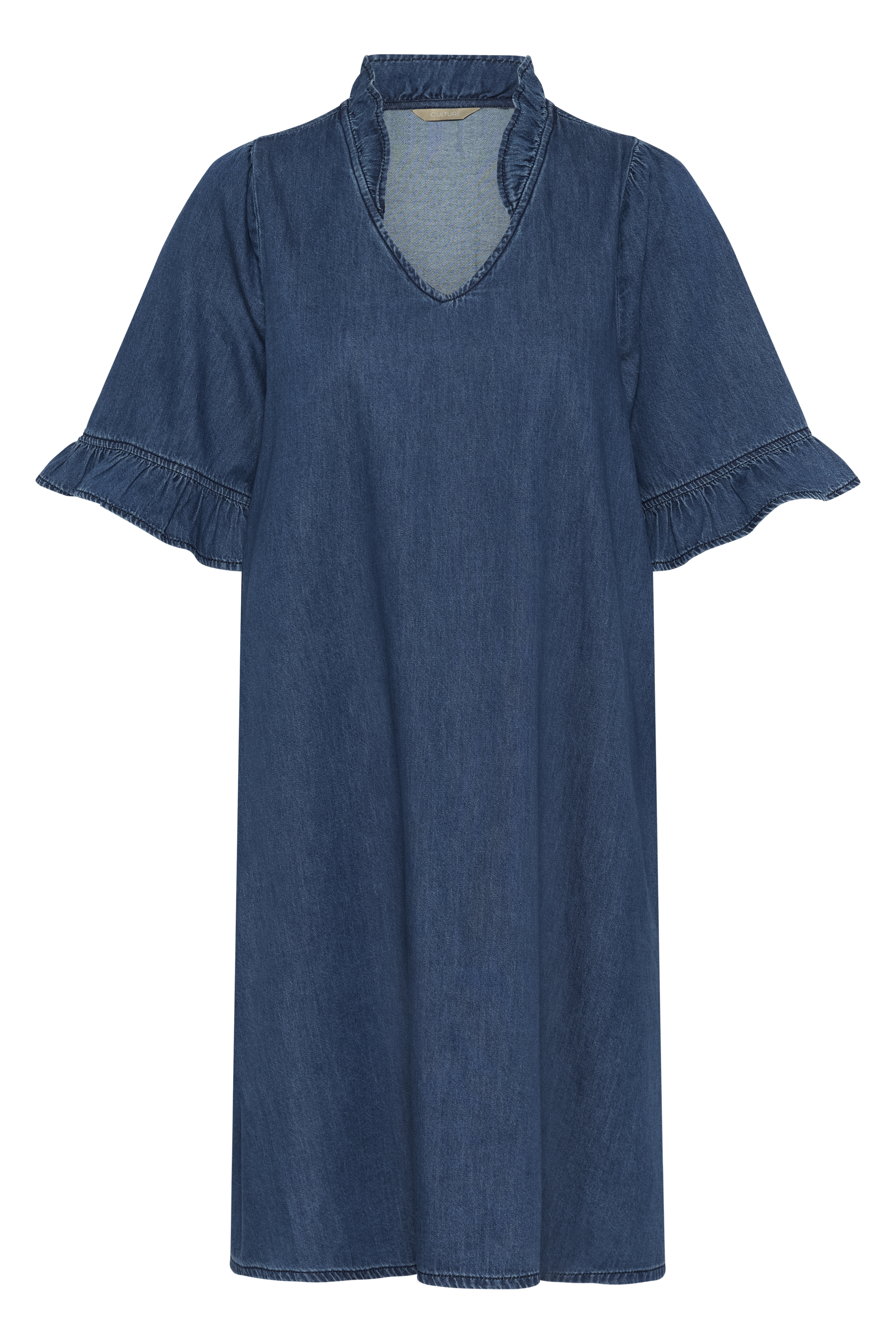 CUlava Arpa Dress Dark Blue Wash