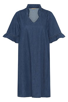 CUlava Arpa Dress Dark Blue Wash