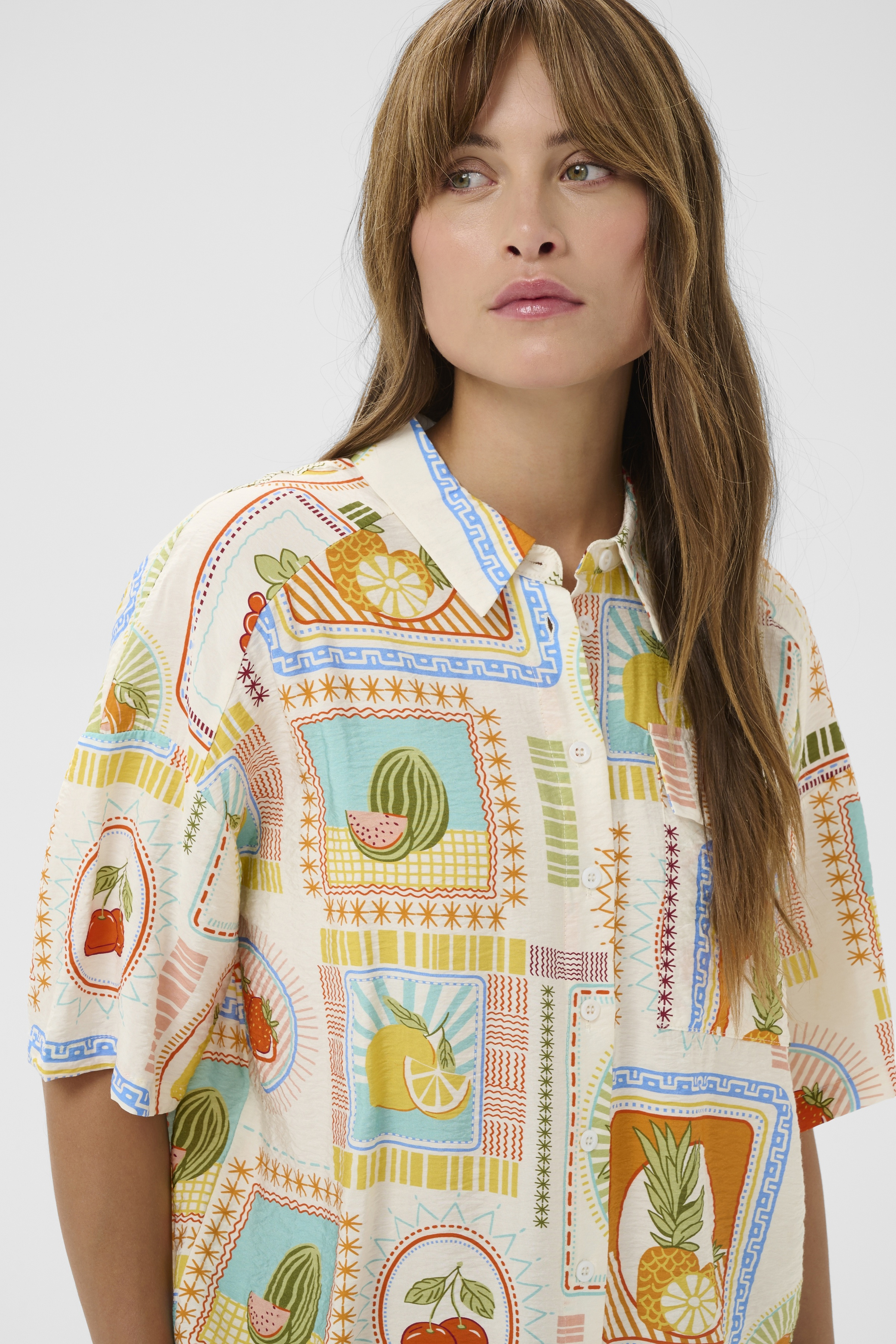 CUorange Shirt Orange Fruits - 3