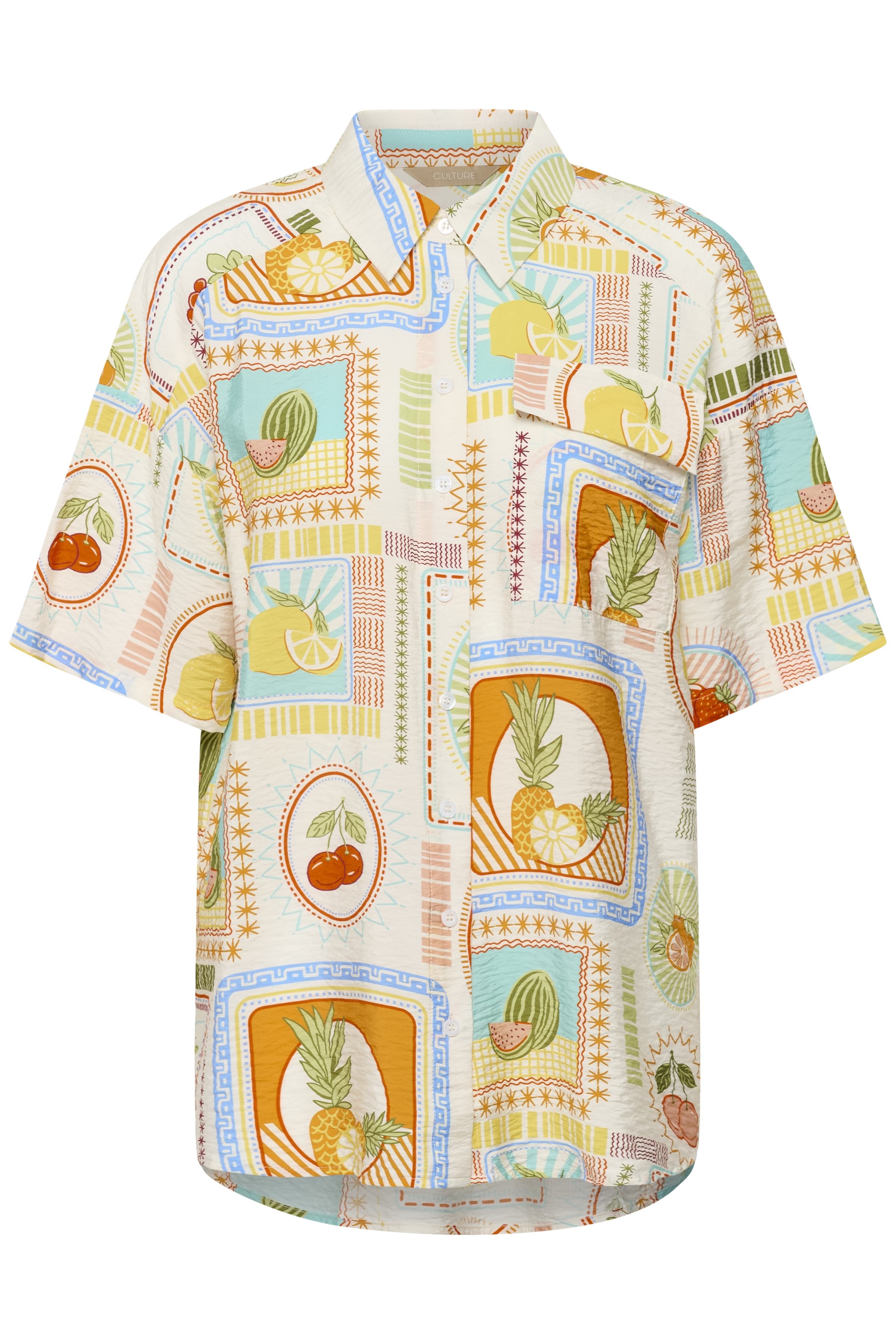CUorange Shirt Orange Fruits
