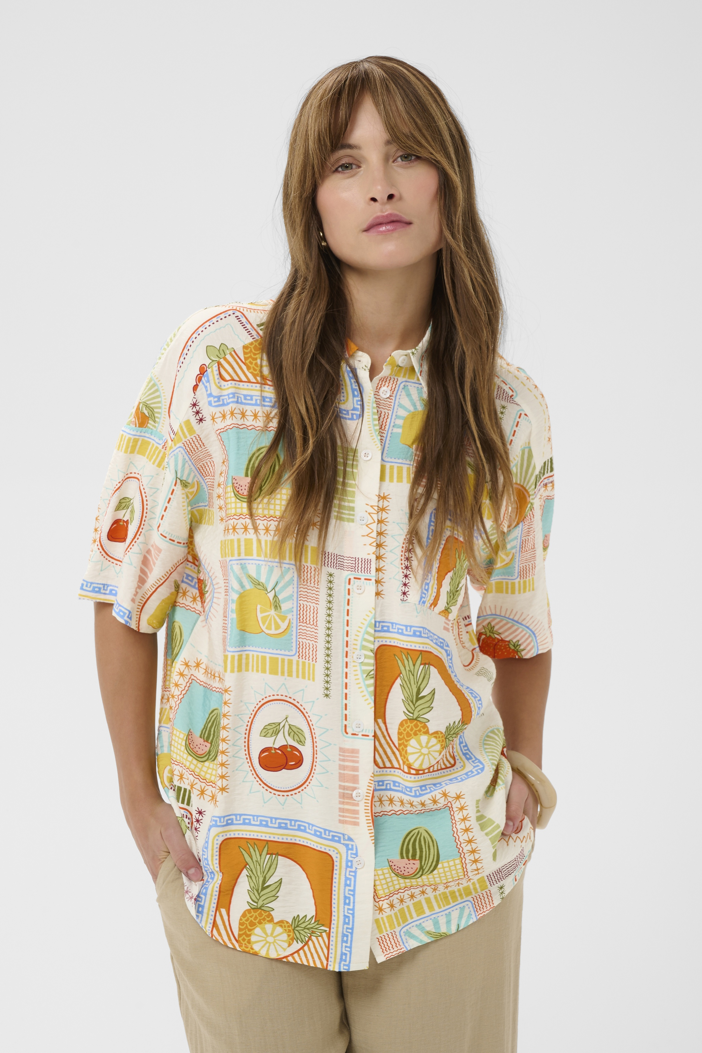 CUorange Shirt Orange Fruits - 6