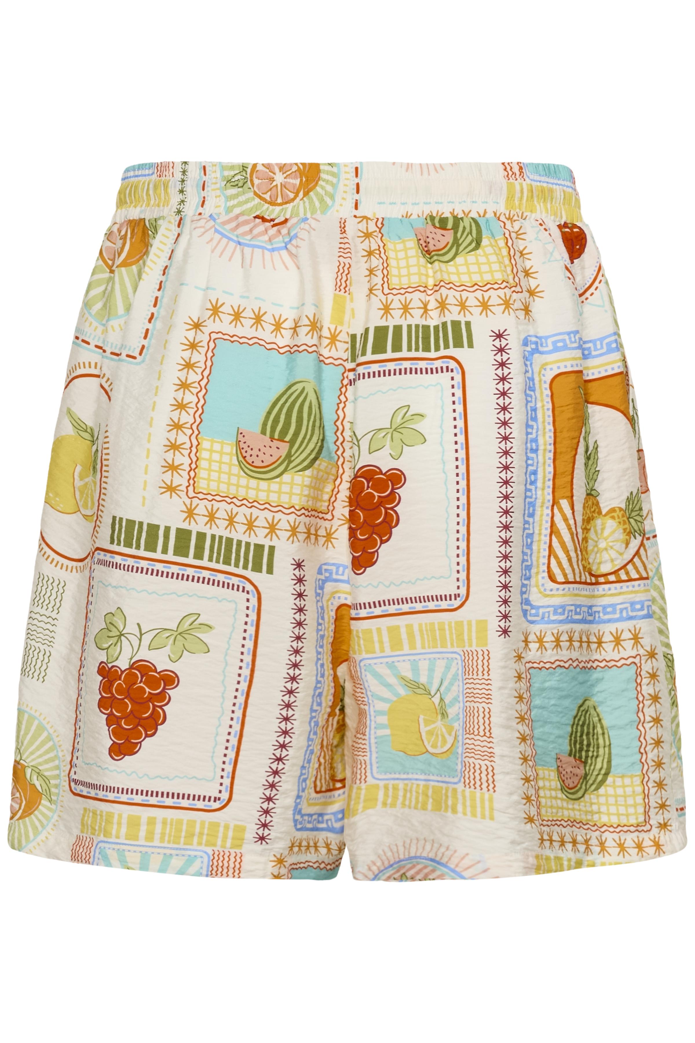 CUorange Shorts Orange Fruits - 2