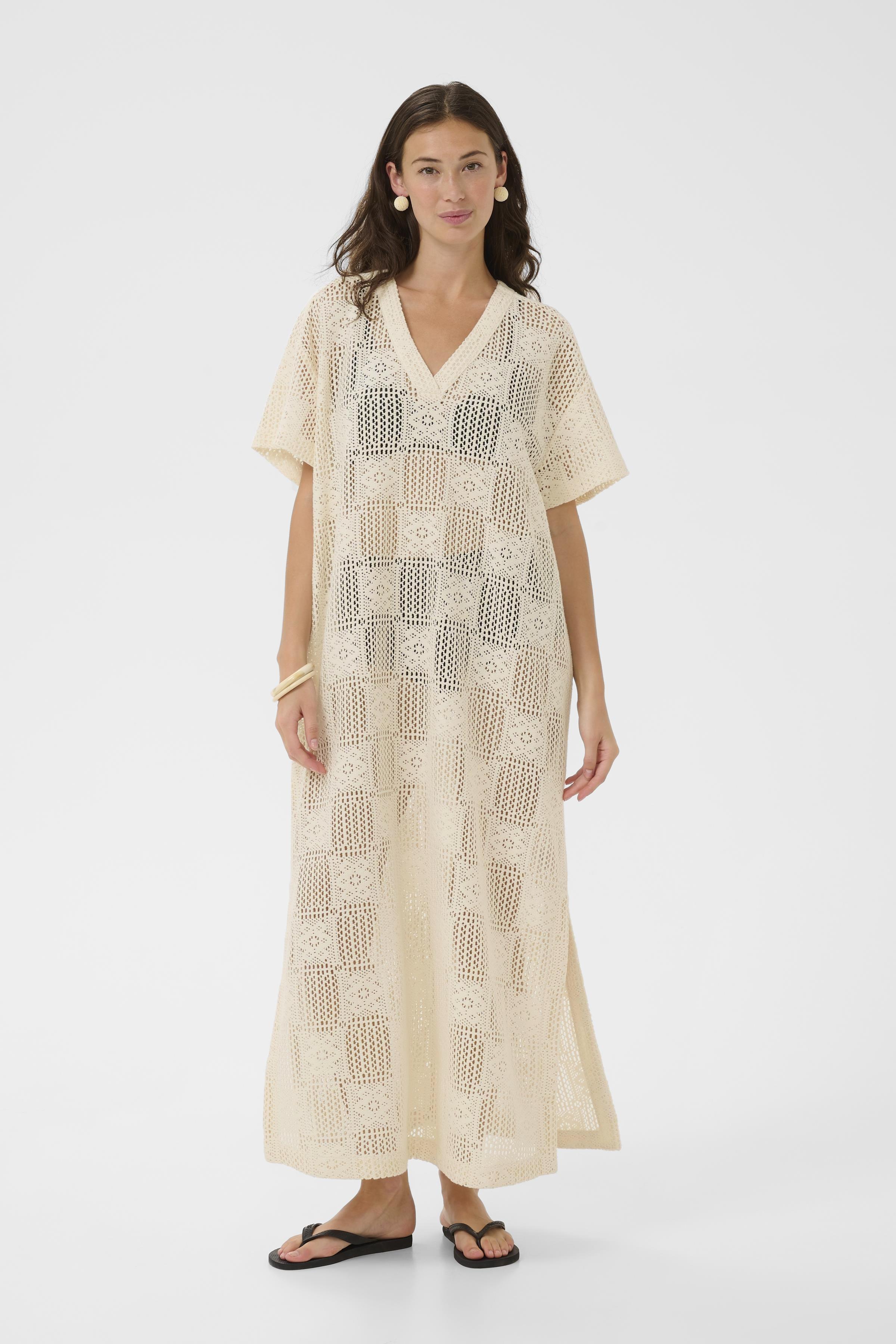 CUconsta Kaftan Dress Whitecap - 6