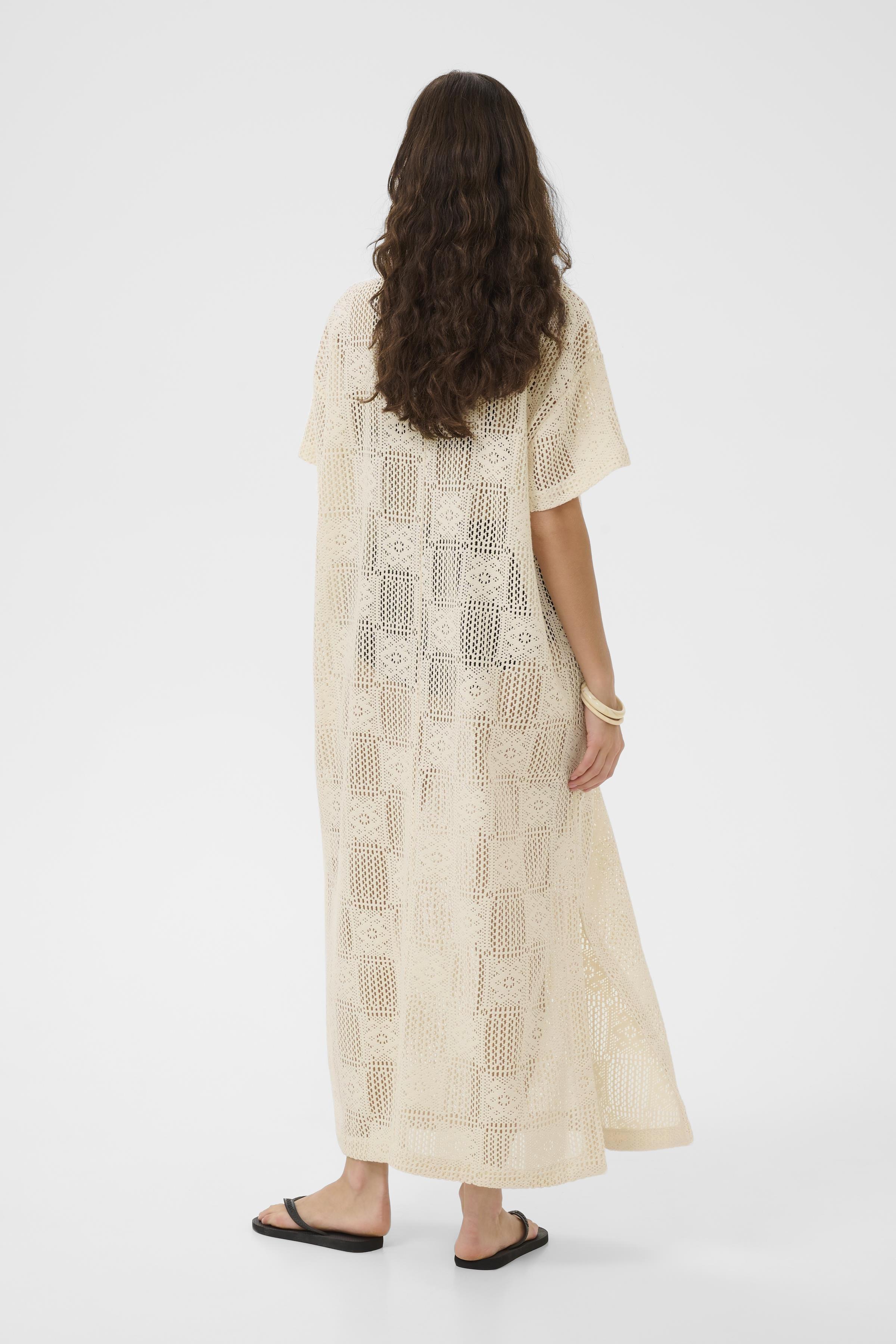 CUconsta Kaftan Dress Whitecap - 7