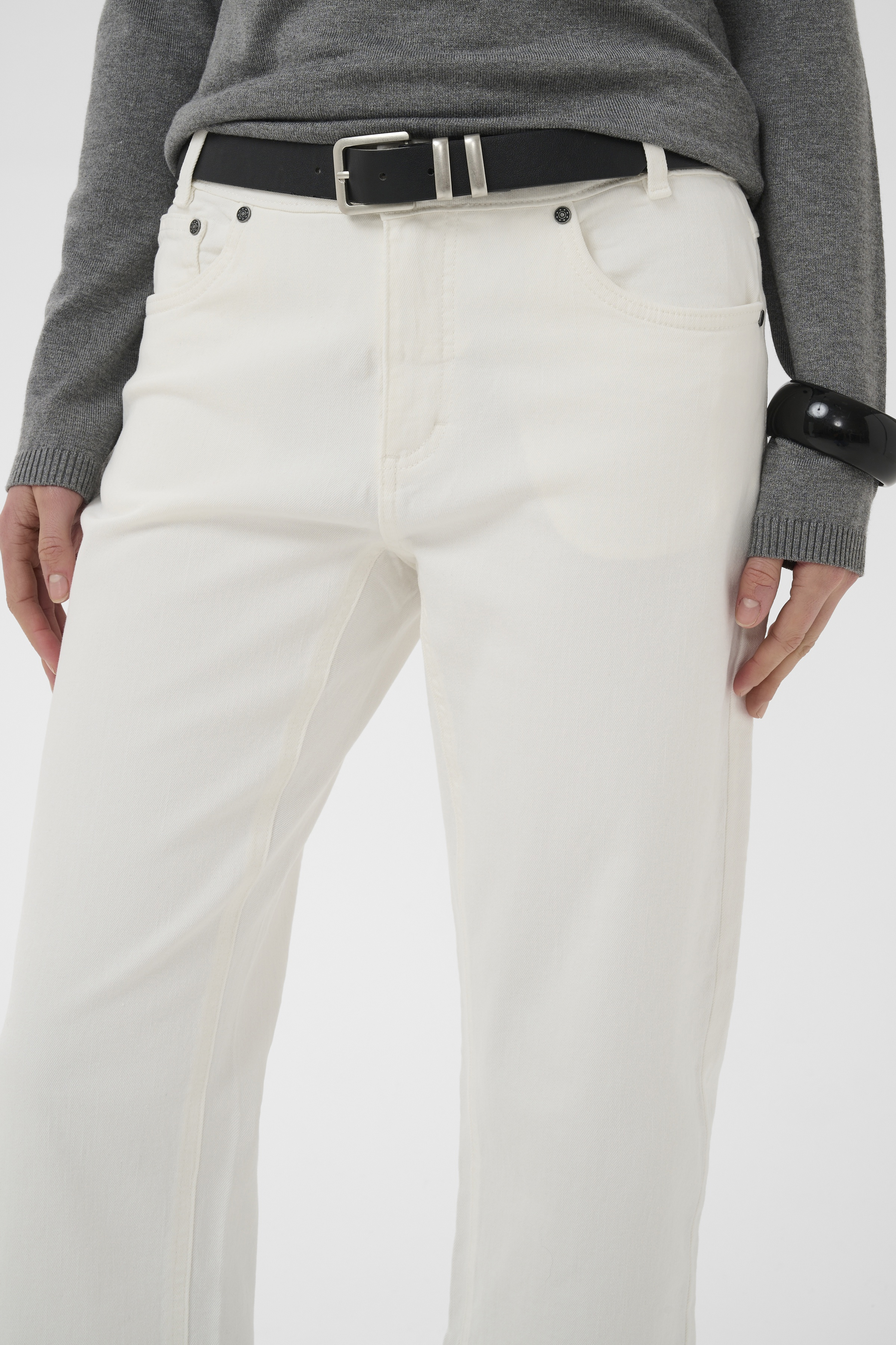 CUtona Ami Cropped Jeans Spring Gardenia - 3