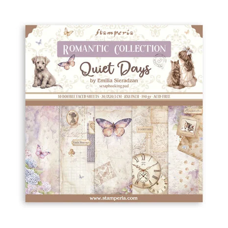 Quiet Days 8x8 Inch Paper Pack
