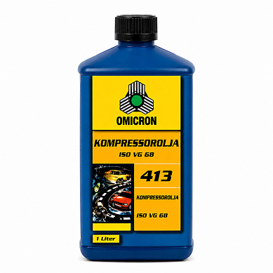 Omicron 413 Compressor Oil ISO VG 68 1L