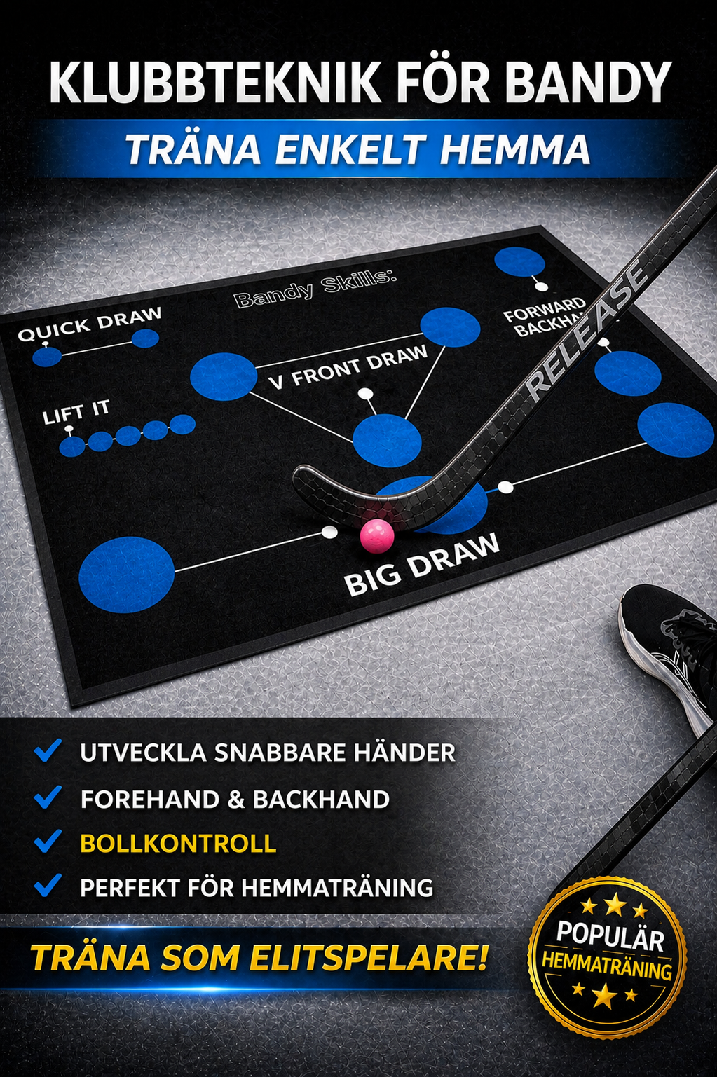  BandySticks Skillsmatta