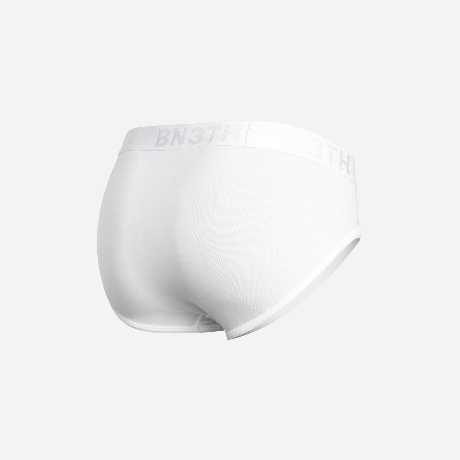 CLASSIC BRIEF SOLID WITH FLY WHITE - 2
