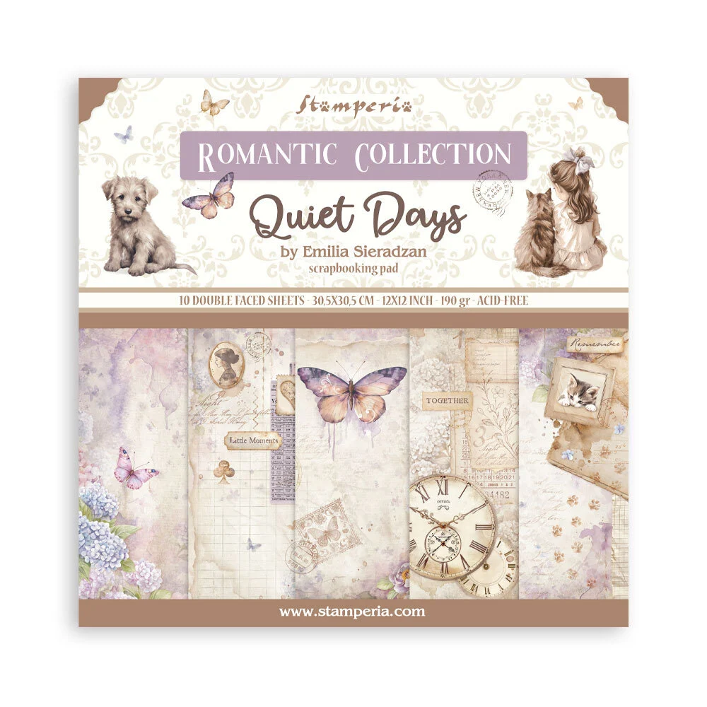 Quiet Days 12x12 Inch Paper Pack