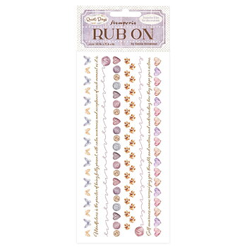 Rub-on cm 10,16x21,6 - Quiet Days cozy borders