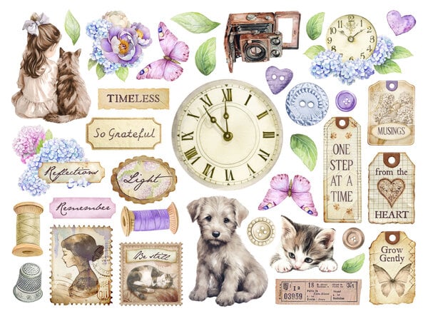 Quiet Days Die Cuts Assorted (36pcs) - 2