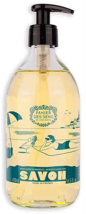 Olive Liquid Marseille Soap Glass Bottle 490ml Limited Editionl