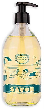 Olive Liquid Marseille Soap Glass Bottle 490ml Limited Editionl