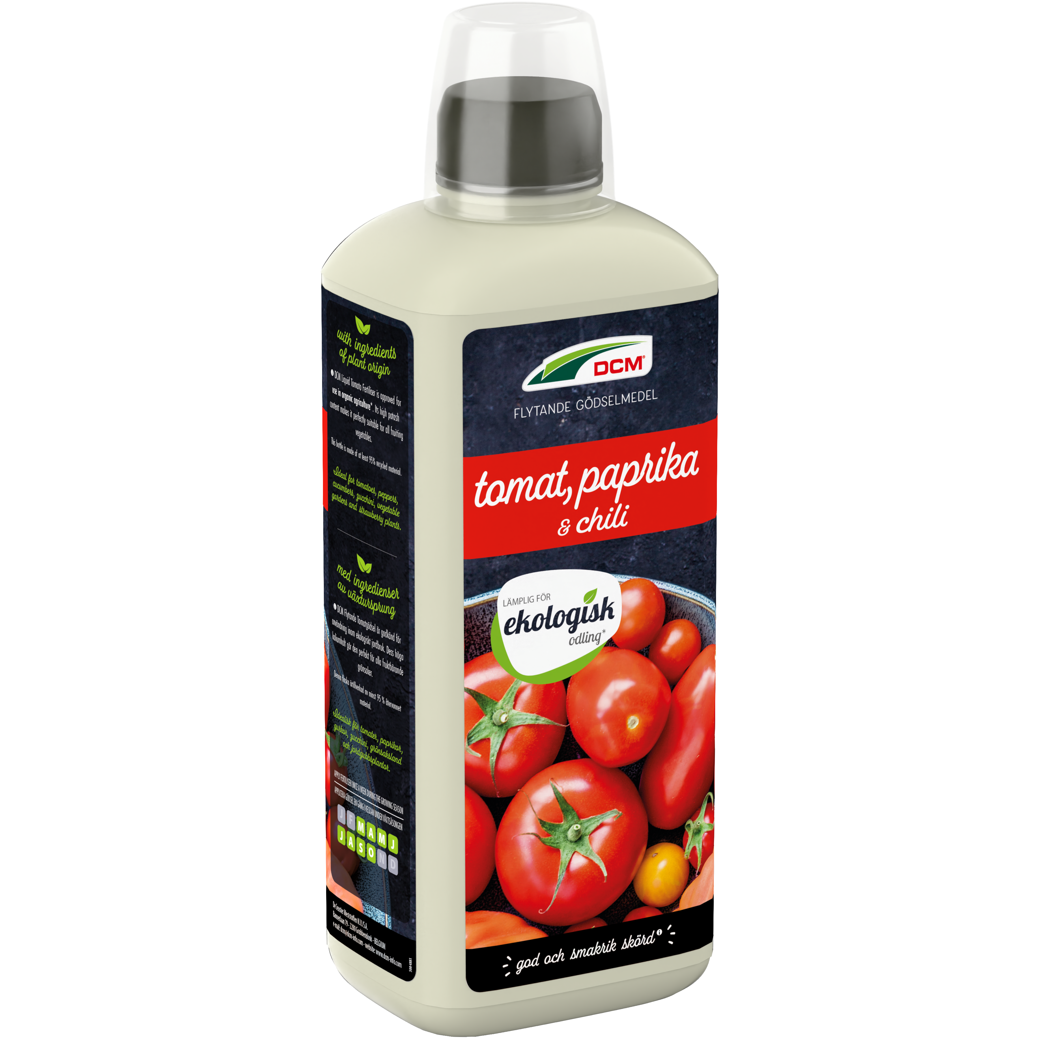 DCM Flytande gödning för Tomat & Chili  0,8 L BIO - 3