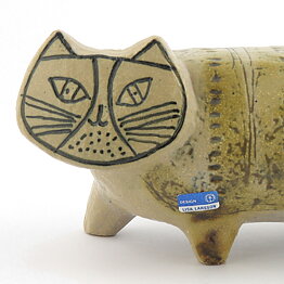 リサラーソン 猫 Stora Zoo Katt (大きな動物園) シリーズ  1957年 33/12cm (2)