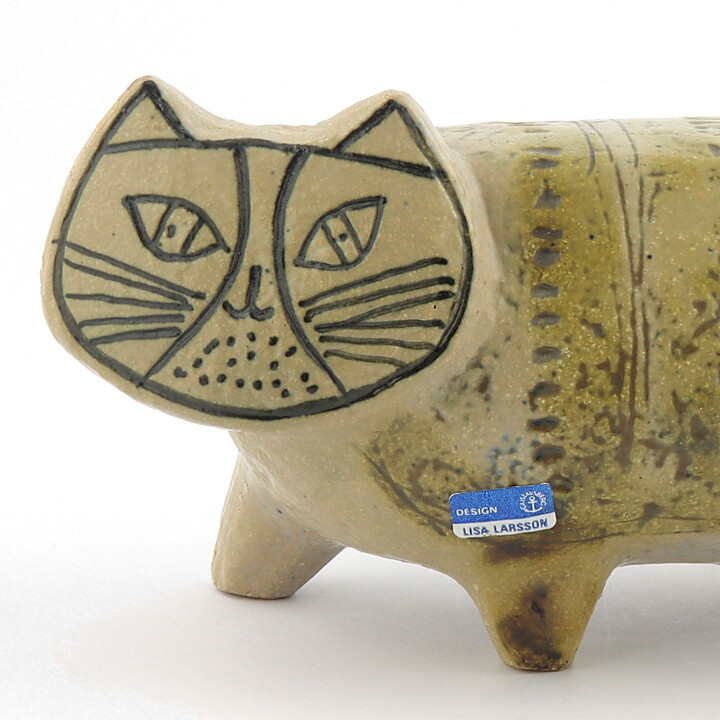 リサラーソン 猫 Stora Zoo Katt (大きな動物園) シリーズ  1957年 33/12cm (2)
