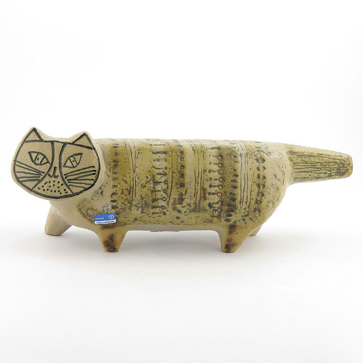 リサラーソン 猫 Stora Zoo Katt (大きな動物園) シリーズ  1957年 33/12cm (2)