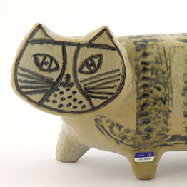 Lisa Larson (Large Zoo 1957) Captivating Cat 33/12 cm (2)