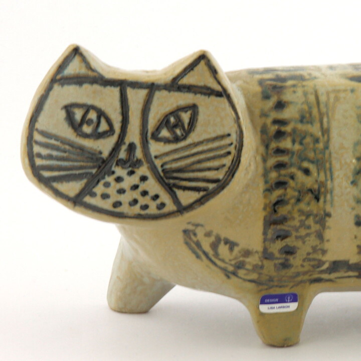 リサラーソン 猫 Stora Zoo Katt (大きな動物園) シリーズ  1957年 33/12cm (2)