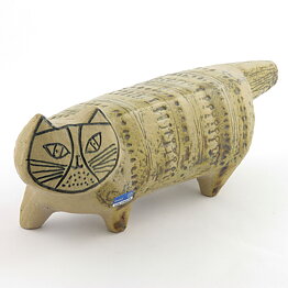 リサラーソン 猫 Stora Zoo Katt (大きな動物園) シリーズ  1957年 33/12cm (2)