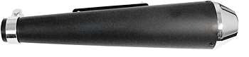 Muffler Shorty Megaphone, Svart Matt