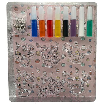 Hello Kitty and Friends - Måla dina egna Nyckelringar och Bagcharms