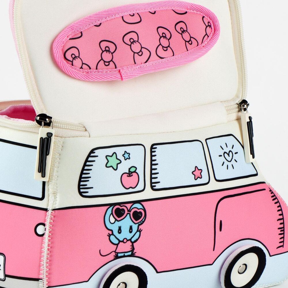 Stor Hello Kitty Necessär i Rosa - Folkvagnsbuss - 3