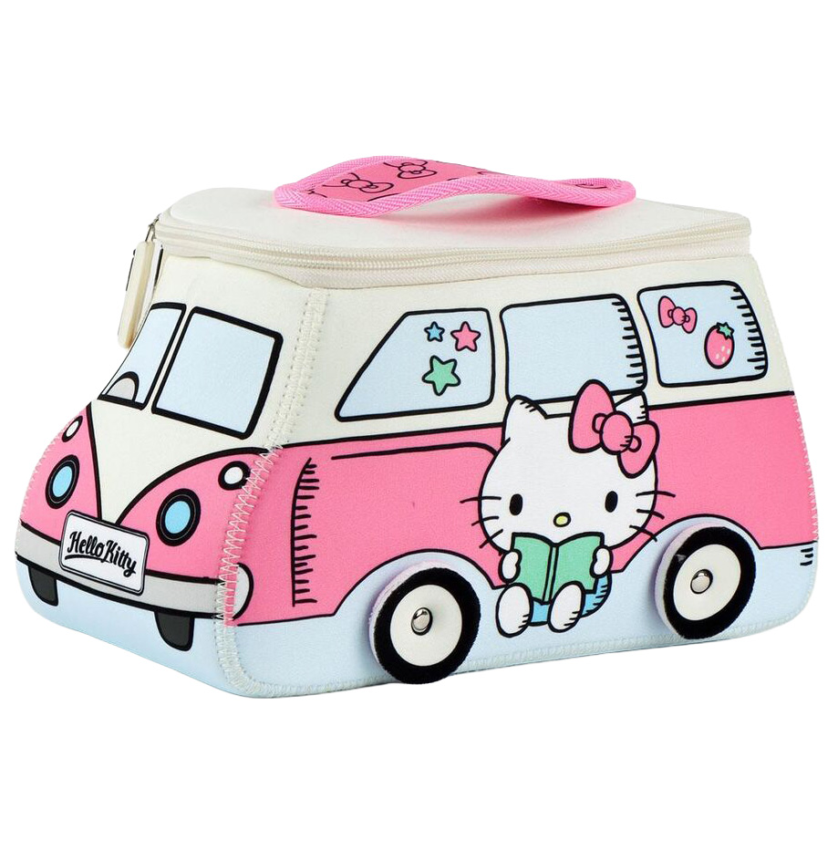 Stor Hello Kitty Necessär i Rosa - Folkvagnsbuss