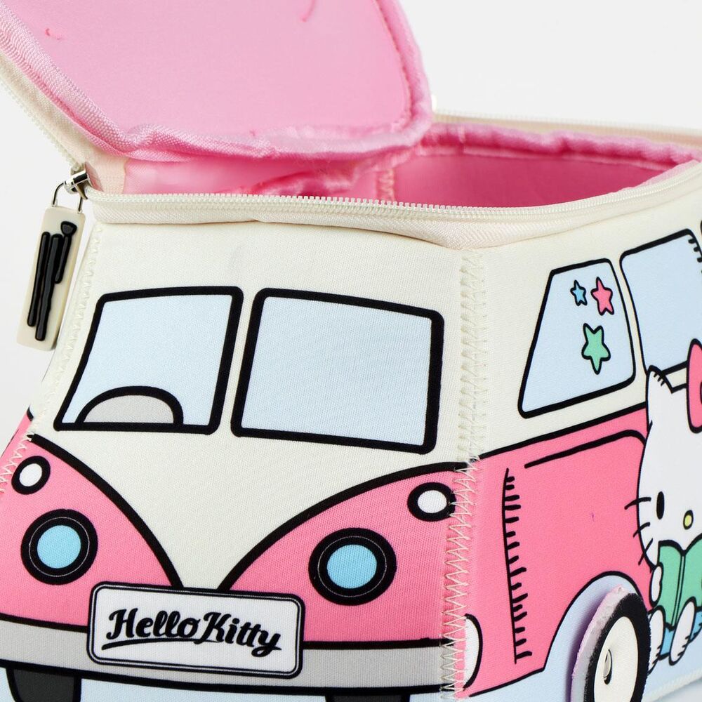 Stor Hello Kitty Necessär i Rosa - Folkvagnsbuss - 2