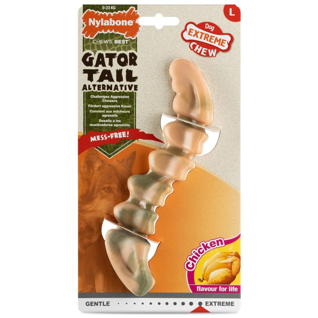 Nylabone Chicken Gator Tail / L