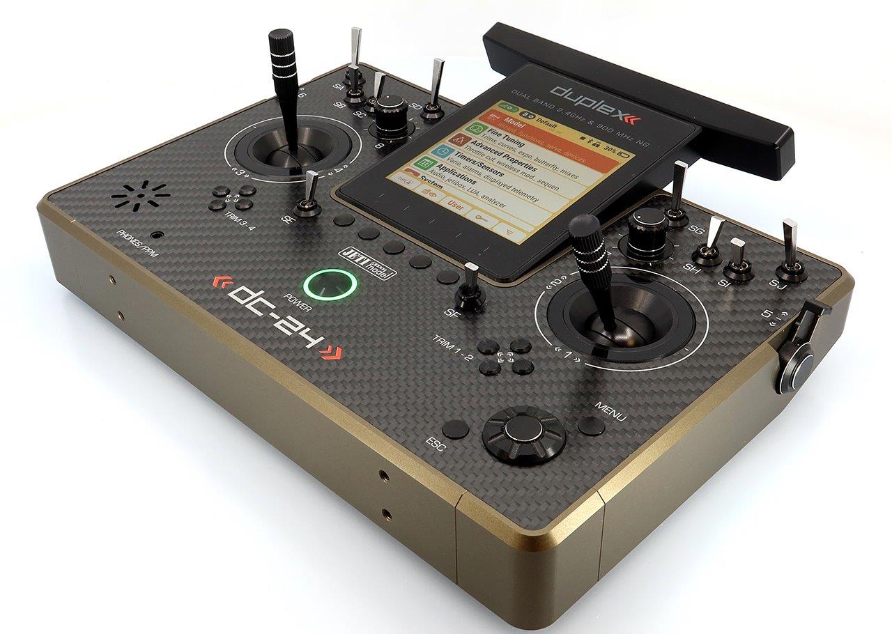 JETI Duplex DC-24 II - Carbon Line Bronze anodized - 19