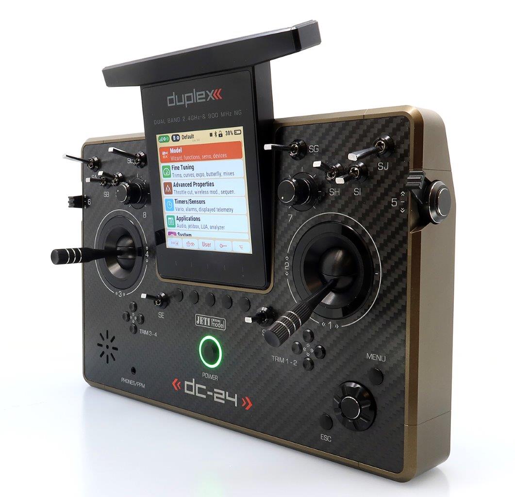 JETI Duplex DC-24 II - Carbon Line Bronze anodized