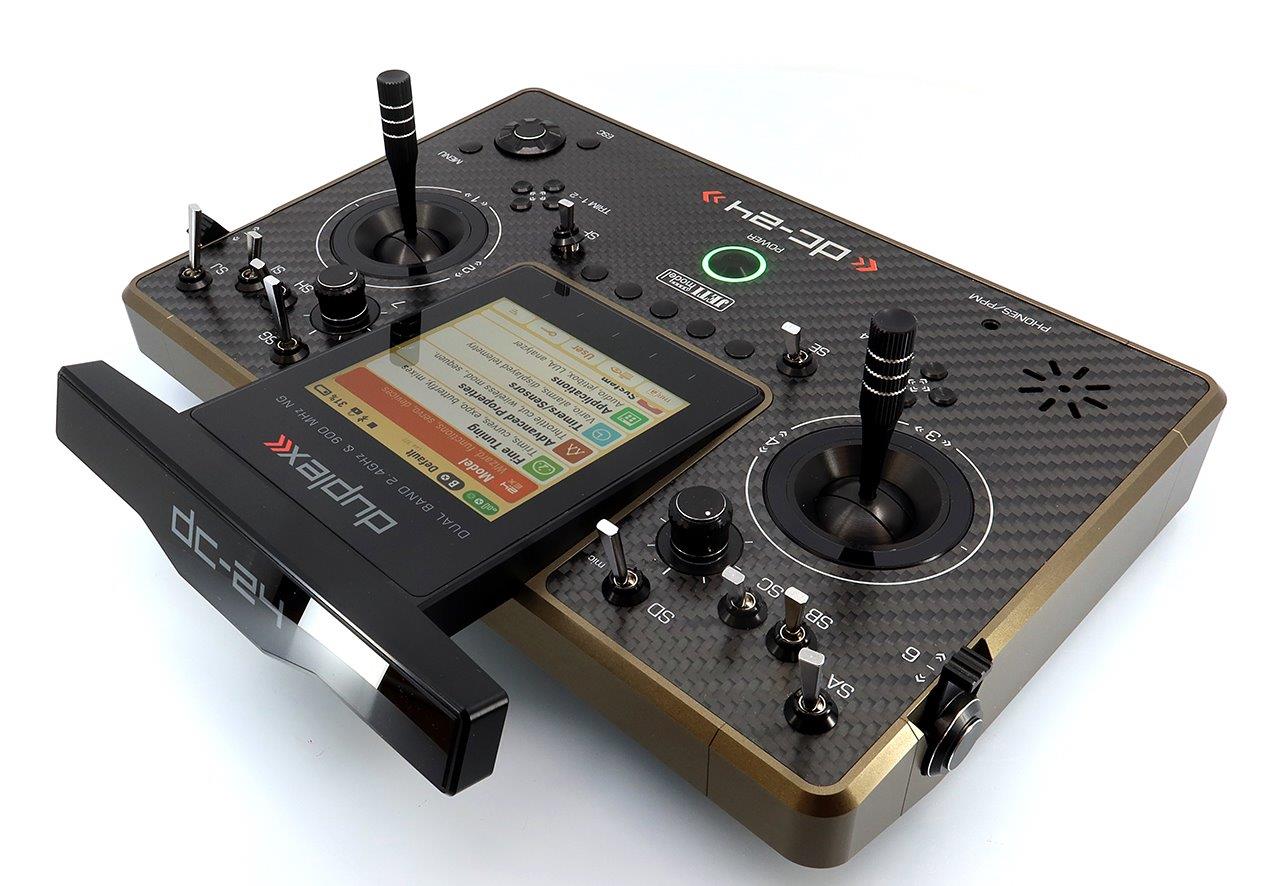 JETI Duplex DC-24 II - Carbon Line Bronze anodized - 8