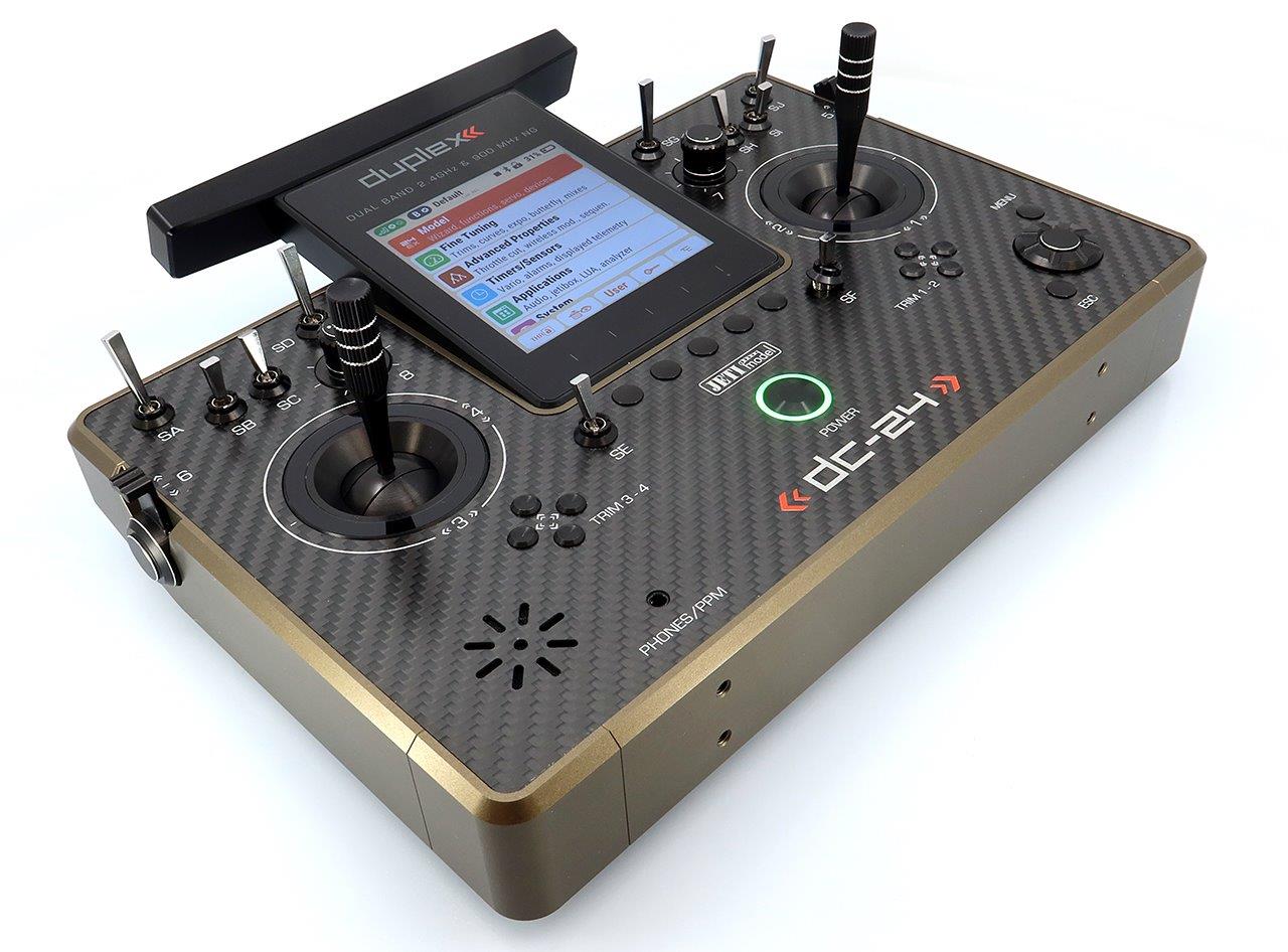 JETI Duplex DC-24 II - Carbon Line Bronze anodized - 10