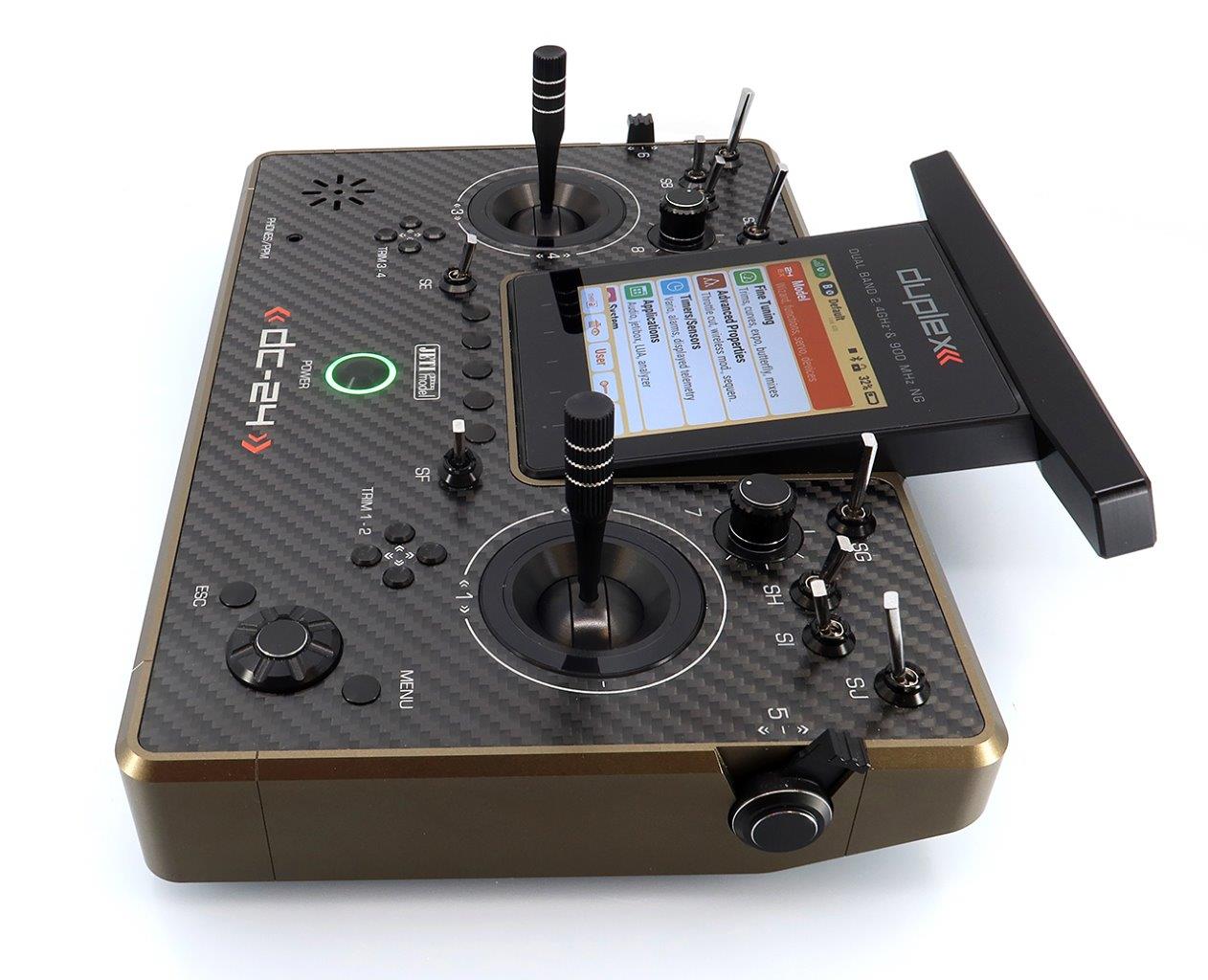 JETI Duplex DC-24 II - Carbon Line Bronze anodized - 5