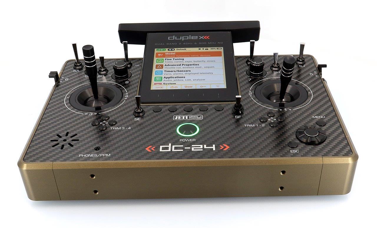 JETI Duplex DC-24 II - Carbon Line Bronze anodized - 18