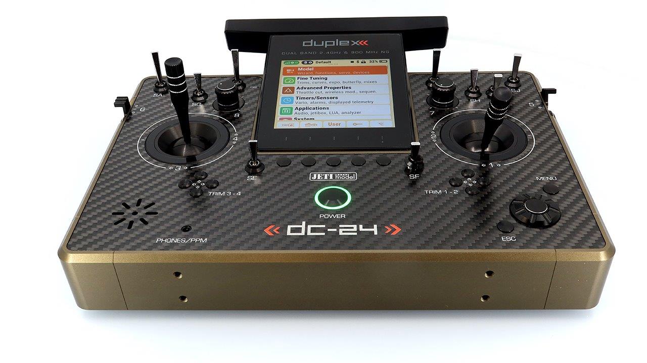 JETI Duplex DC-24 II - Carbon Line Bronze anodized - 3