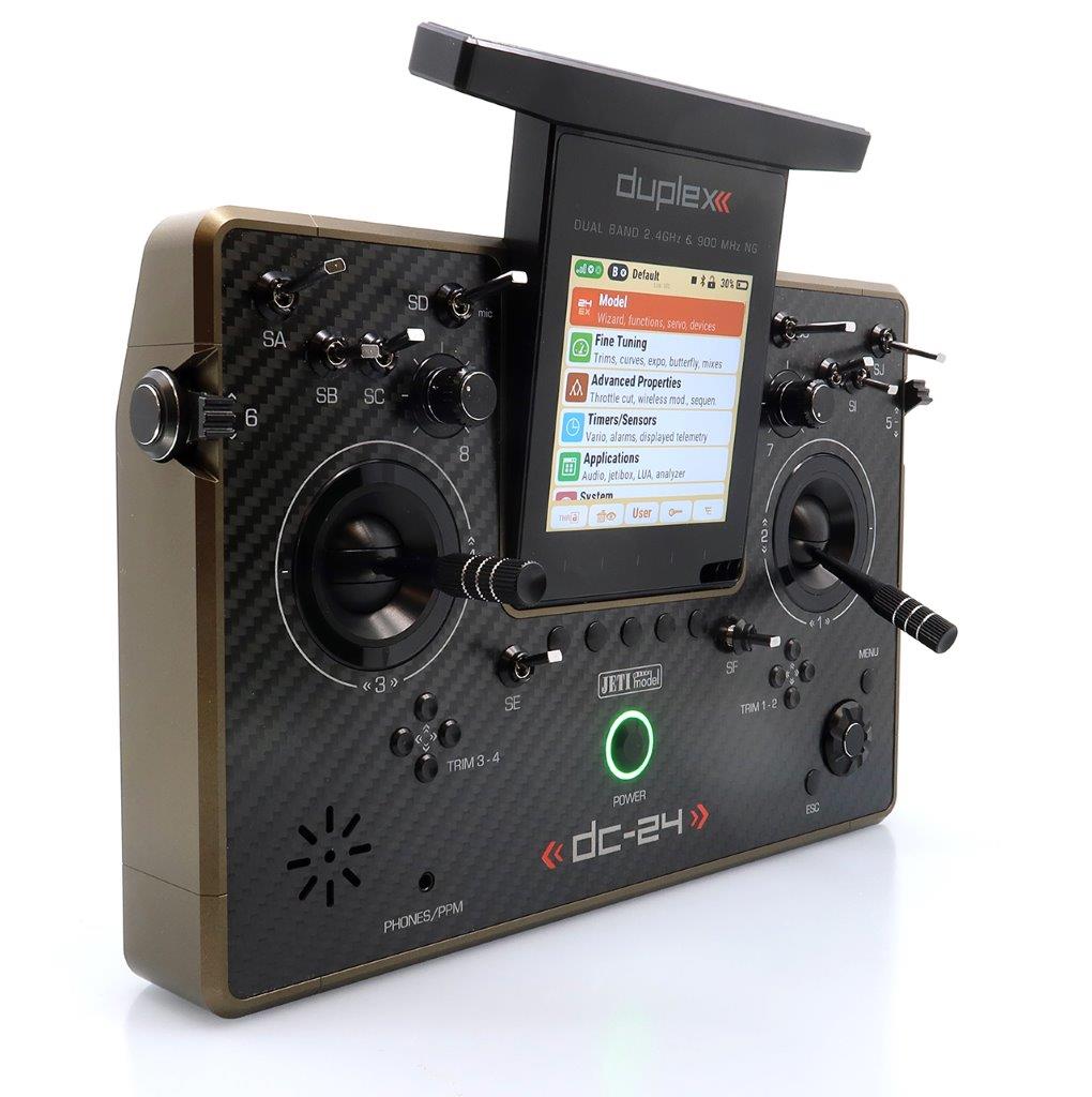 JETI Duplex DC-24 II - Carbon Line Bronze anodized - 14