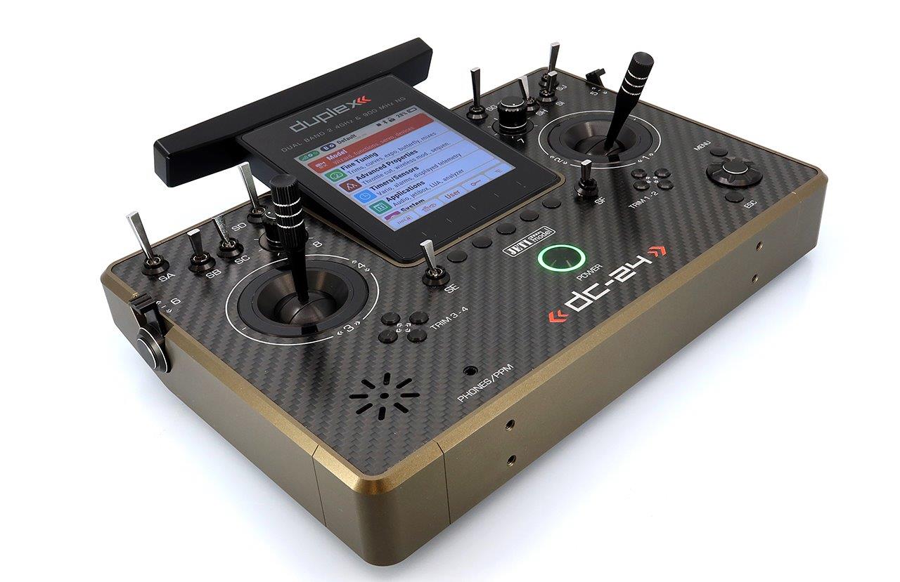 JETI Duplex DC-24 II - Carbon Line Bronze anodized - 25