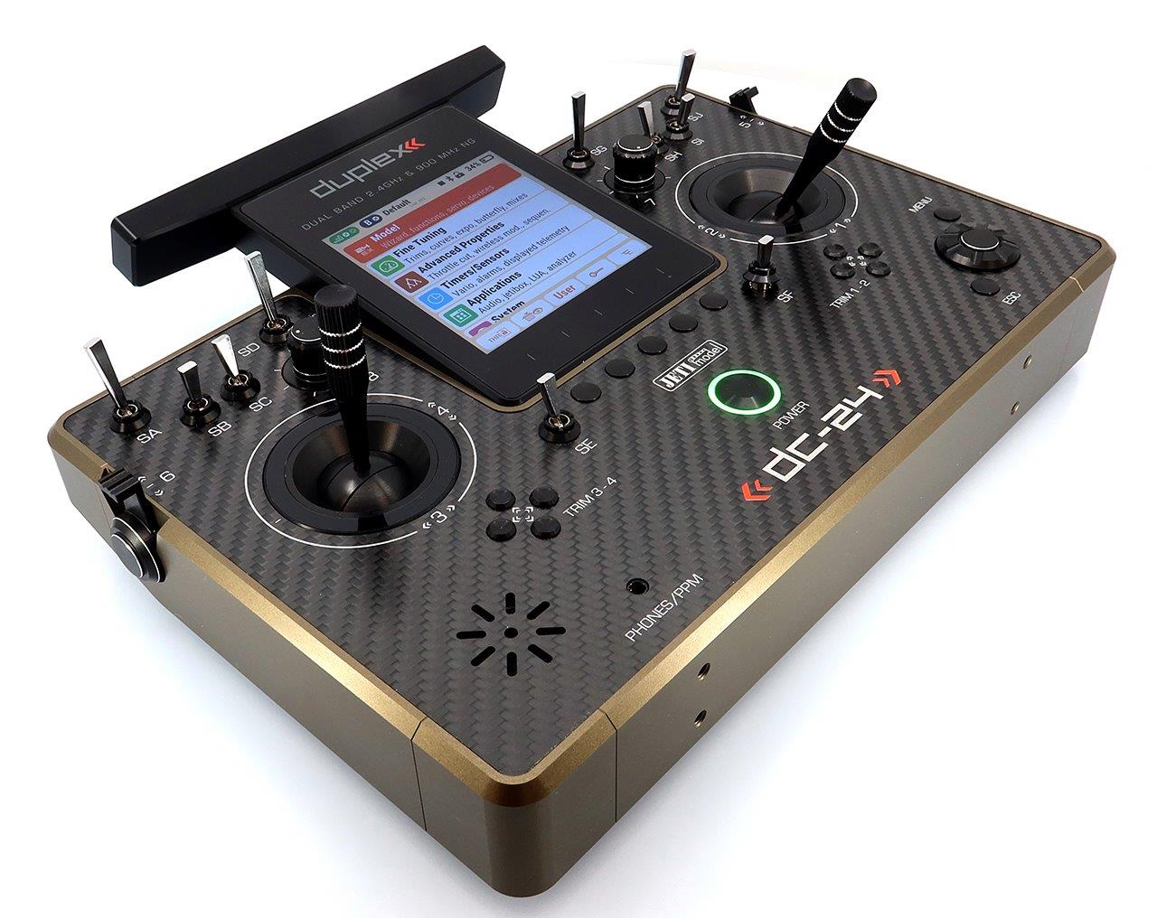 JETI Duplex DC-24 II - Carbon Line Bronze anodized - 2