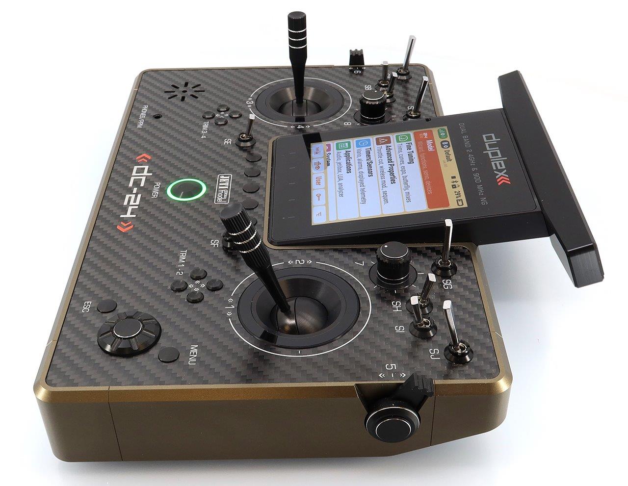 JETI Duplex DC-24 II - Carbon Line Bronze anodized - 20