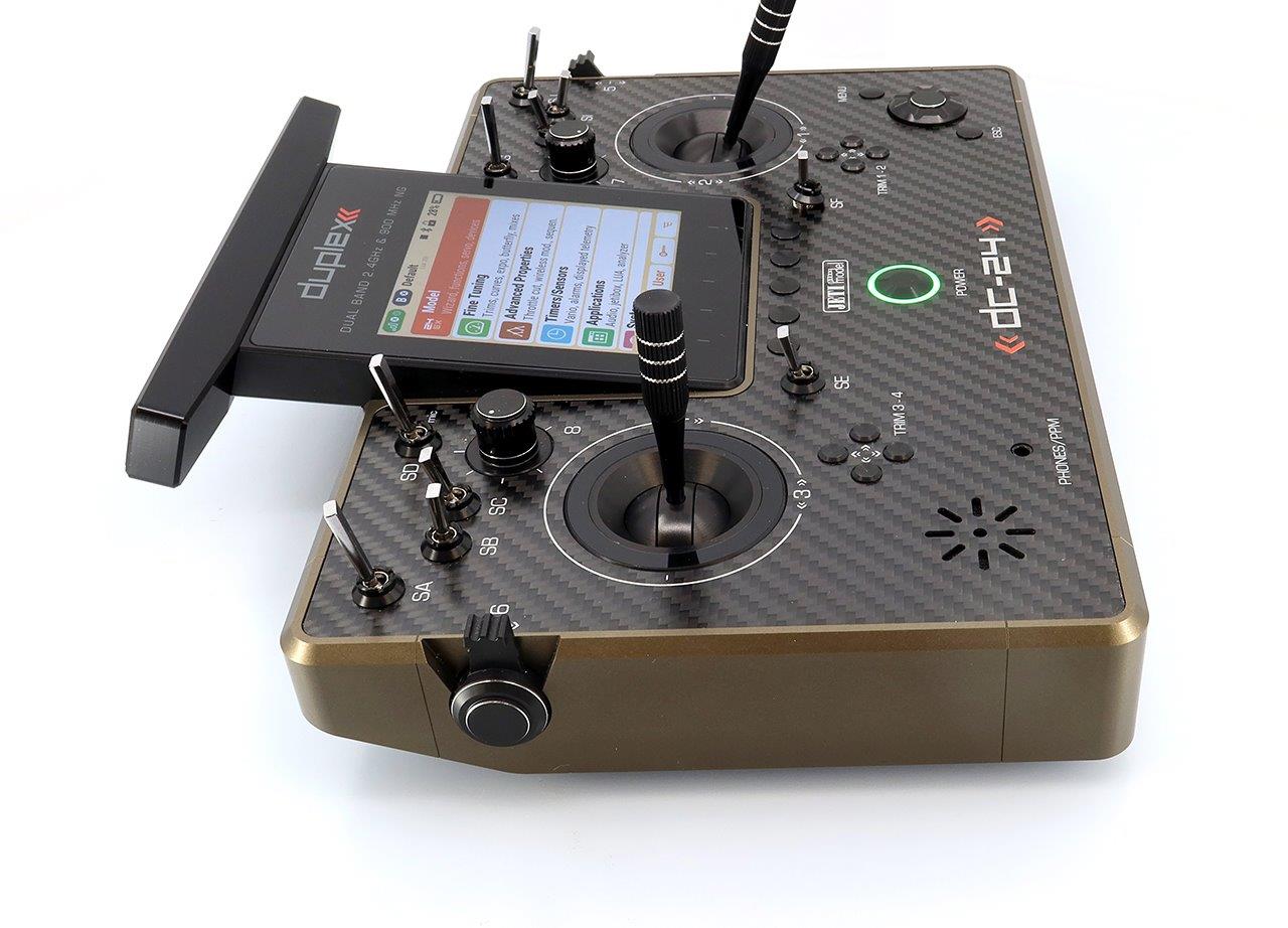 JETI Duplex DC-24 II - Carbon Line Bronze anodized - 24
